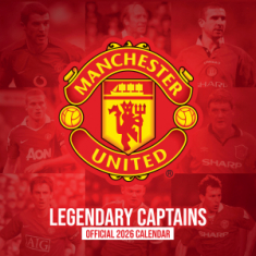Manchester United Fc Legends  - 2026 Square Calendar