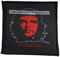 Rage Against The Machine - Patch Red Silhoutte Che (9,5 X 10,1