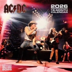 Ac/Dc - 2026 Square Calendar