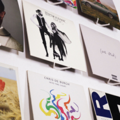 Accessories - Vinylhållaren Vit (2 Pack)