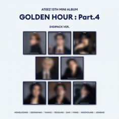 Ateez - Golden Hour : Part 4 (Digipack Ver.) (Random Ver.)
