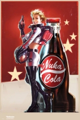 Game Poster - Fallout 4 Nuka Cola Thirst Zapper (91,5 X 61 Cm)