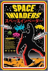 Game Poster - Space Invaders - Japanese (91,5 X 61 Cm)