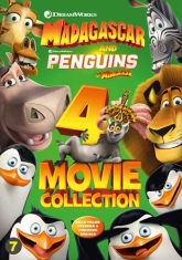 Movie - Madagascar 1-3 + Penguins Dvd Se/Fi S-T
