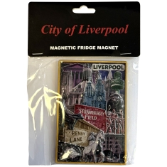 Rock Off - City Of Liverpool Landmarks Magnet