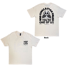 Architects - Whiplash Who Gives A Fuck Uni Natrl T-Shirt