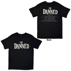 Damned - Damned Logo Eu Tour Summer 25 Uni Bl T-Shirt