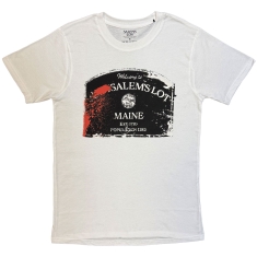 Salems Lot - Welcome... Uni Wht T-Shirt