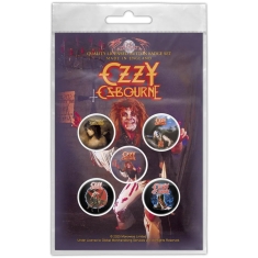 Ozzy Osbourne - Diary Of A Madman Button Badge Pack