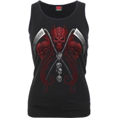 Spiral - Reaperess - Ladies Razor Back Vest T-Shirt