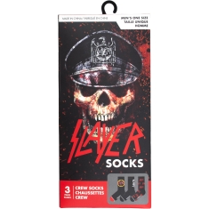 Slayer - Logos Gift Box Uni 3-Pack Socks