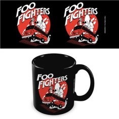 Foo Fighters - Foo Fighters (Bus) Black Pod Mug