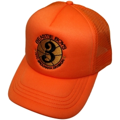 Beastie Boys - Nyc Brouhaha Division Orange Mesh-Back Cap