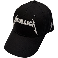 Metallica - Text & M Logos Bl Baseball Cap