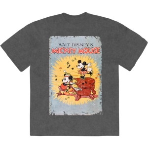 Disney - Mickey Piano Stone Wash Uni Char T-Shirt