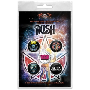 Rush - Button Badge Pack: Starman