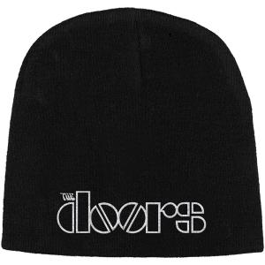 The Doors - Unisex Beanie Hat: Logo (Black)