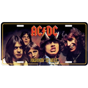 Ac/Dc - Number Plate: Highway To Hell