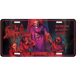 Death - Number Plate: Scream Bloody Gore