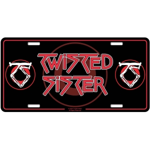 Twisted Sister - Number Plate: Logo