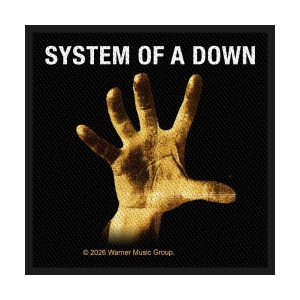System Of A Down - Woven Patch: Hand