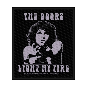 The Doors - Standard Woven Patch: Light My Fire