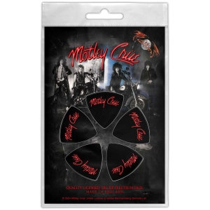 Motley Crue - Tri-Tip Plectrum Pack: Logo