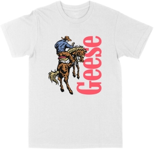 Geese - 3D Cowboy - T-Shirt (White)