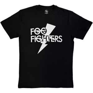 Foo Fighters - Flash Logo Mono Uni Bl T-Shirt
