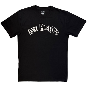 Sex Pistols - Logo Mono Uni Bl T-Shirt