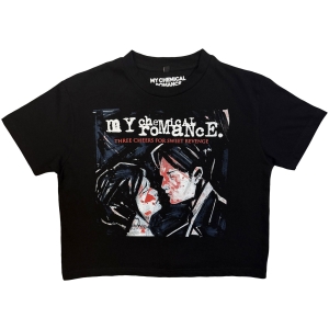 My Chemical Romance - Three Cheers Lady Bl Crop Top