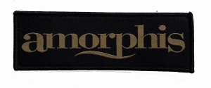 Amorphis - Patch Gold Logo (4 X 11,9 Cm)