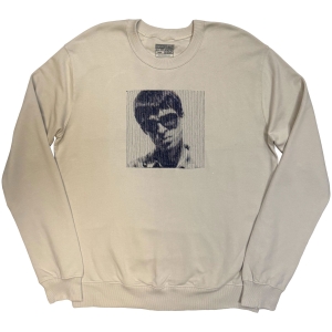 Oasis - Noel Embroidered Portrait Uni Cream Sweatshirt