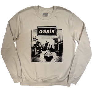 Oasis - Definitely Maybe Frame Uni Stone Sweatshirt