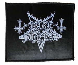 Dark Funeral - Patch Logo (8,2 X 9,9 Cm)