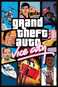 Game Poster - Grand Theft Auto - Vice City 91,5 x 61 cm