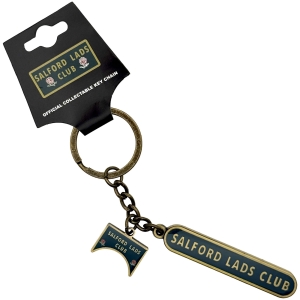 Salford Lads Club - Logo Charm Keychain