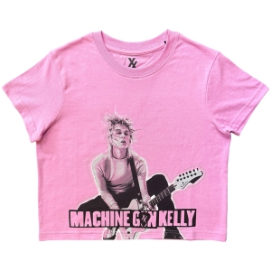Machine Gun Kelly - Guitar Lady Pink Crop Top