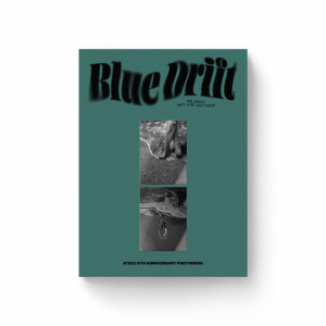 Ateez - 8th Anniversary Photobook Blue Drift + Photocard