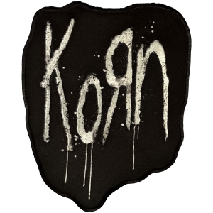 Korn - Splatter Logo Woven Patch