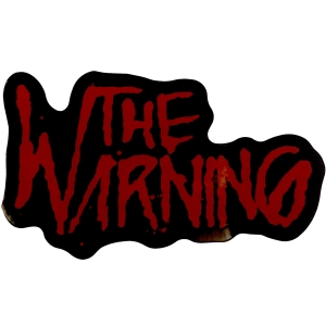 Warning - Splatter Logo Sticker