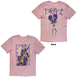 Prince - Sign Of The Times Guitar Uni Pink T-Shirt
