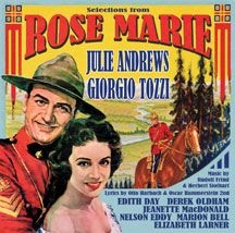 Andrews Julie / Giorgio Tozzi - Rose Marie in the group CD / Film/Musikal at Bengans Skivbutik AB (581509)