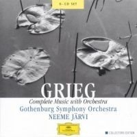 Grieg - Orkestermusik Kompl in the group CD / Klassiskt at Bengans Skivbutik AB (597106)