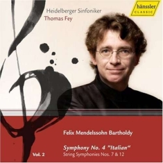 Mendelssohn-Bartholdy Felix - Symphony No. 4 Italien, String Symp
