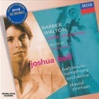 Bell Joshua Violin - Barber/Walton in the group CD / Klassiskt at Bengans Skivbutik AB (617577)
