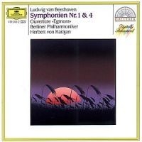 Beethoven - Symfoni 1 & 4 + Egmont Uvertyr in the group CD / Klassiskt at Bengans Skivbutik AB (619563)