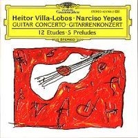 Villa-lobos - Gitarrkonsert + Etyd + Preludier in the group CD / Klassiskt at Bengans Skivbutik AB (619991)