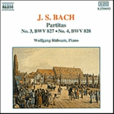 Bach Johann Sebastian - Partitas Nos 3 & 4