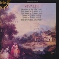 Vivaldi/ The Purcell Quartet - Variations On La Folia, Trio Sonata in the group CD / Klassiskt at Bengans Skivbutik AB (634725)